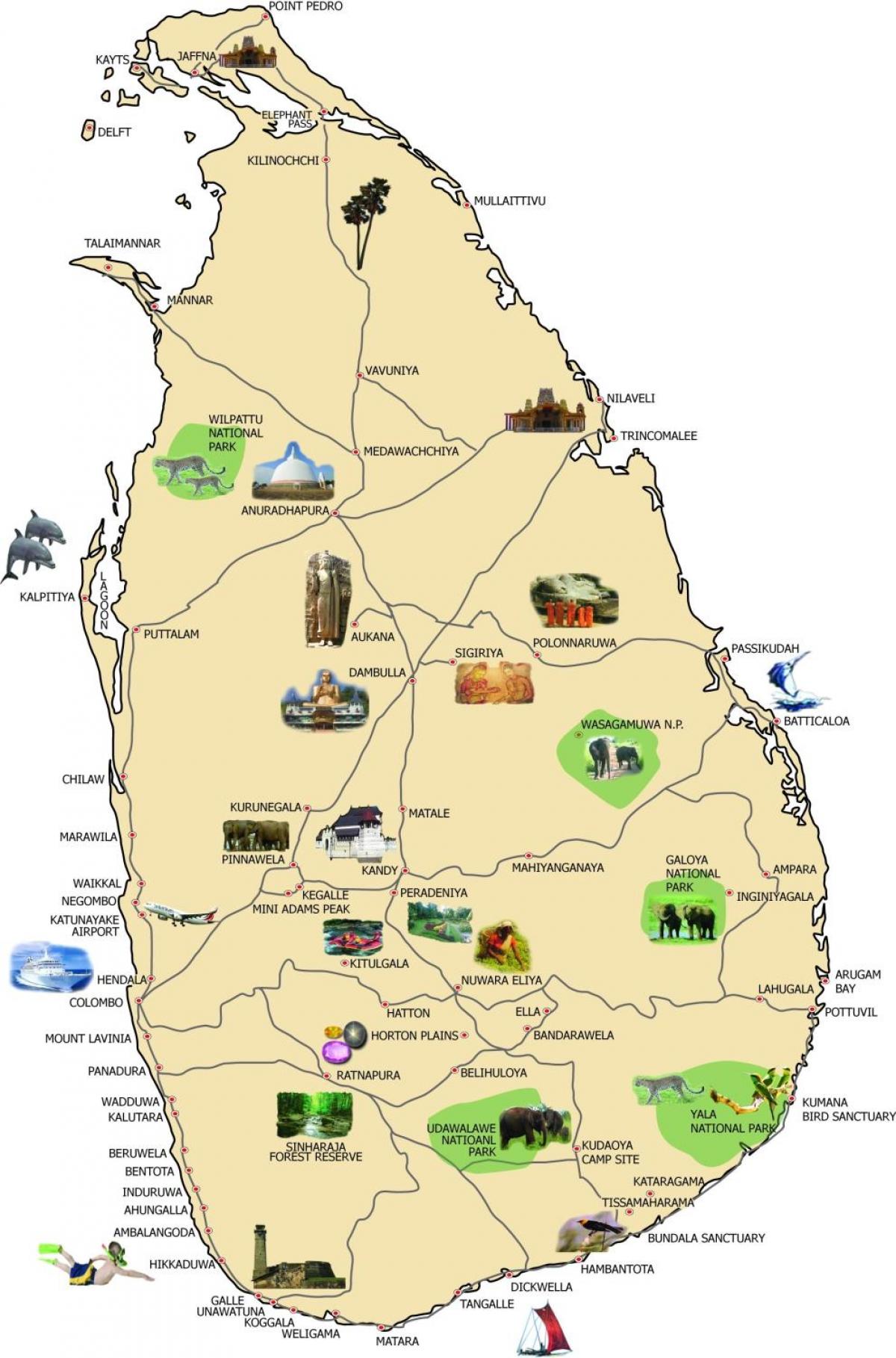 ನಕ್ಷೆ bentota ಶ್ರೀಲಂಕಾ
