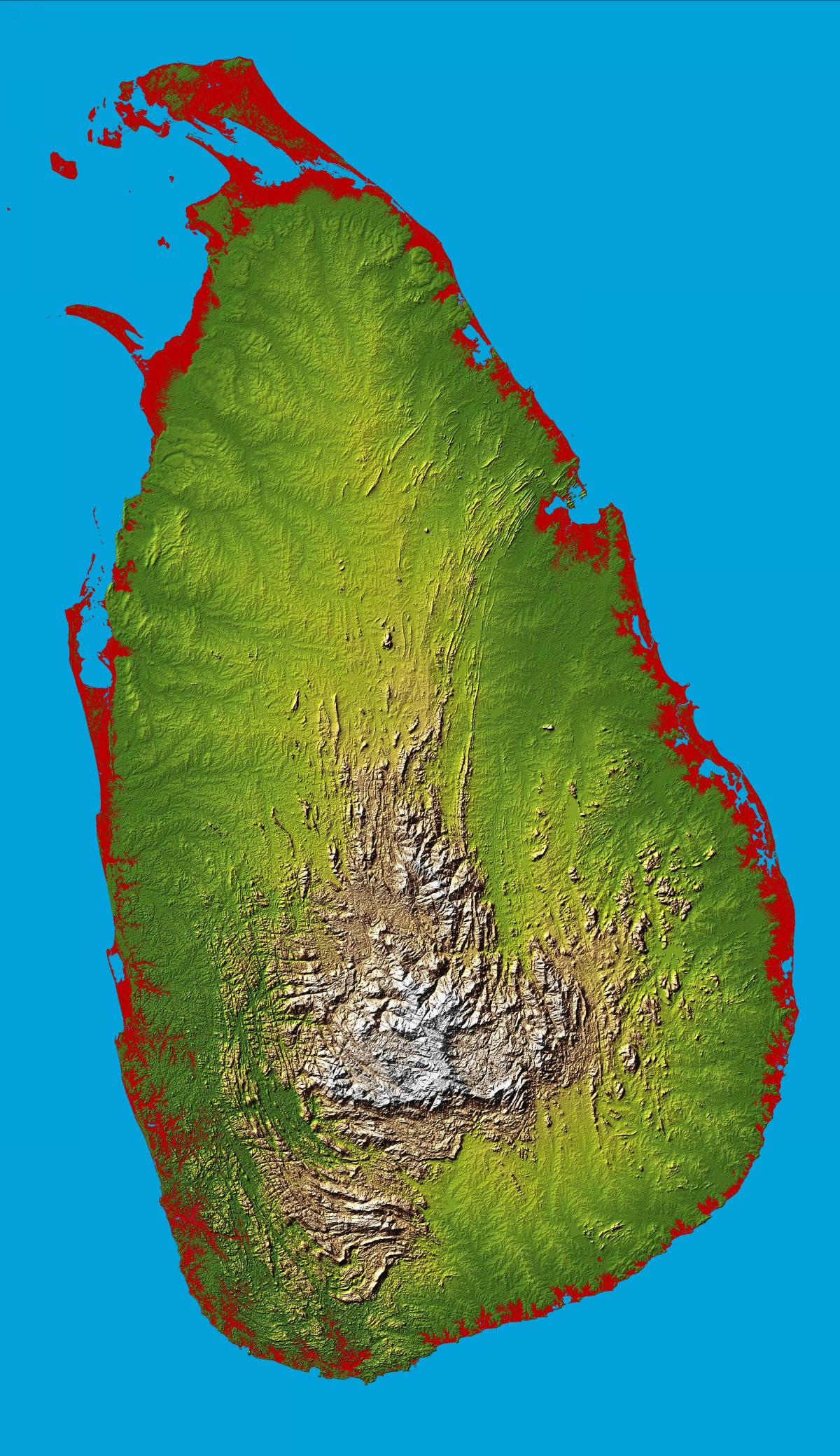 ನಕ್ಷೆ ಶ್ರೀಲಂಕಾ 3