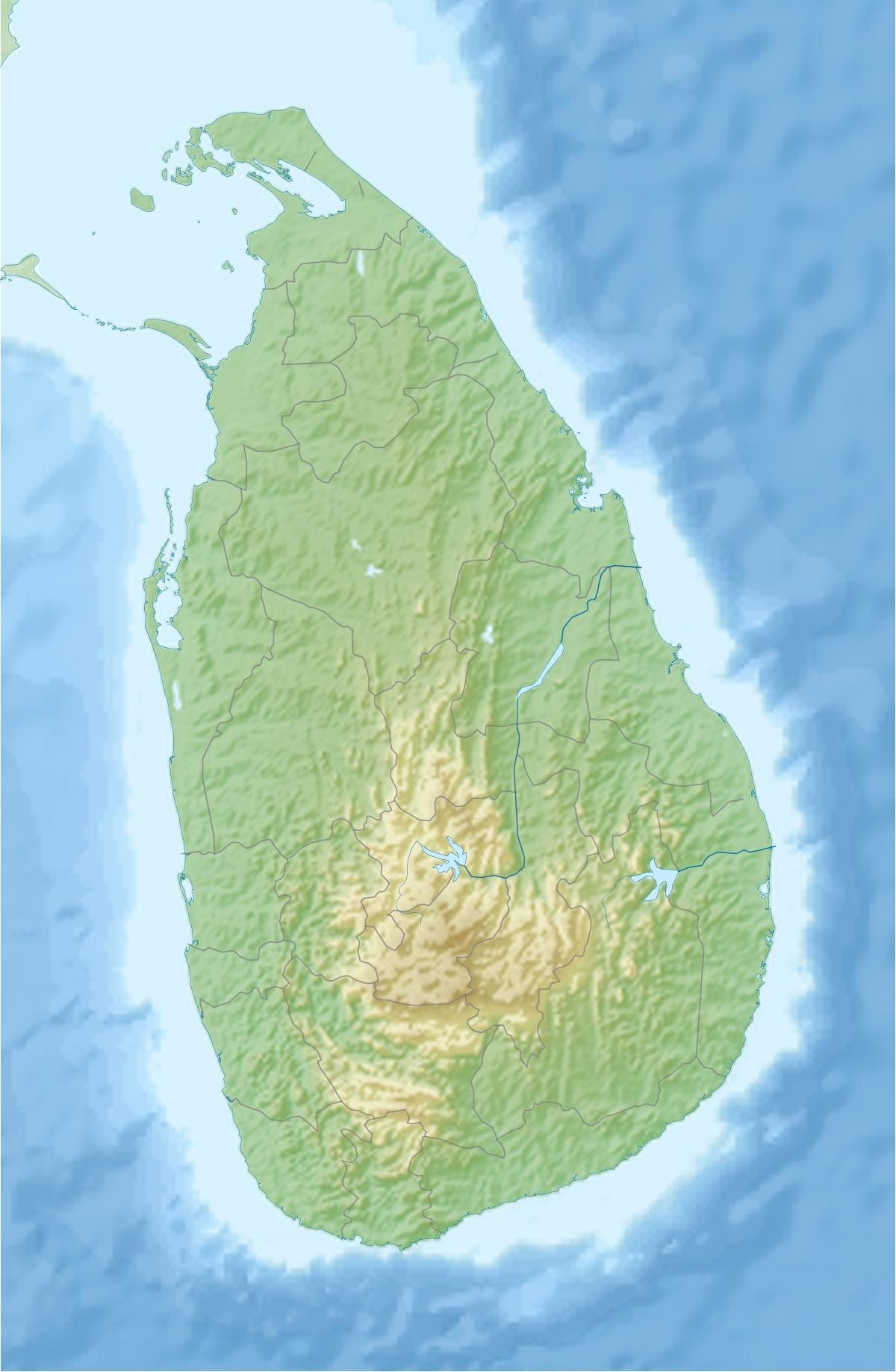 ನಕ್ಷೆ ಭೂಮಿಯ ನಕ್ಷೆ ಶ್ರೀಲಂಕಾ