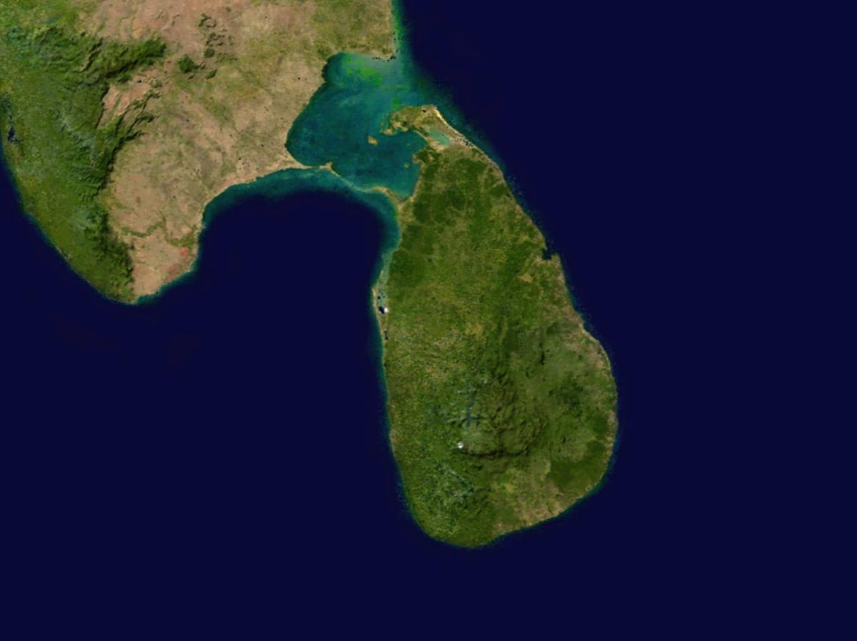 ಆನ್ಲೈನ್ ಉಪಗ್ರಹ ನಕ್ಷೆ ಶ್ರೀಲಂಕಾ