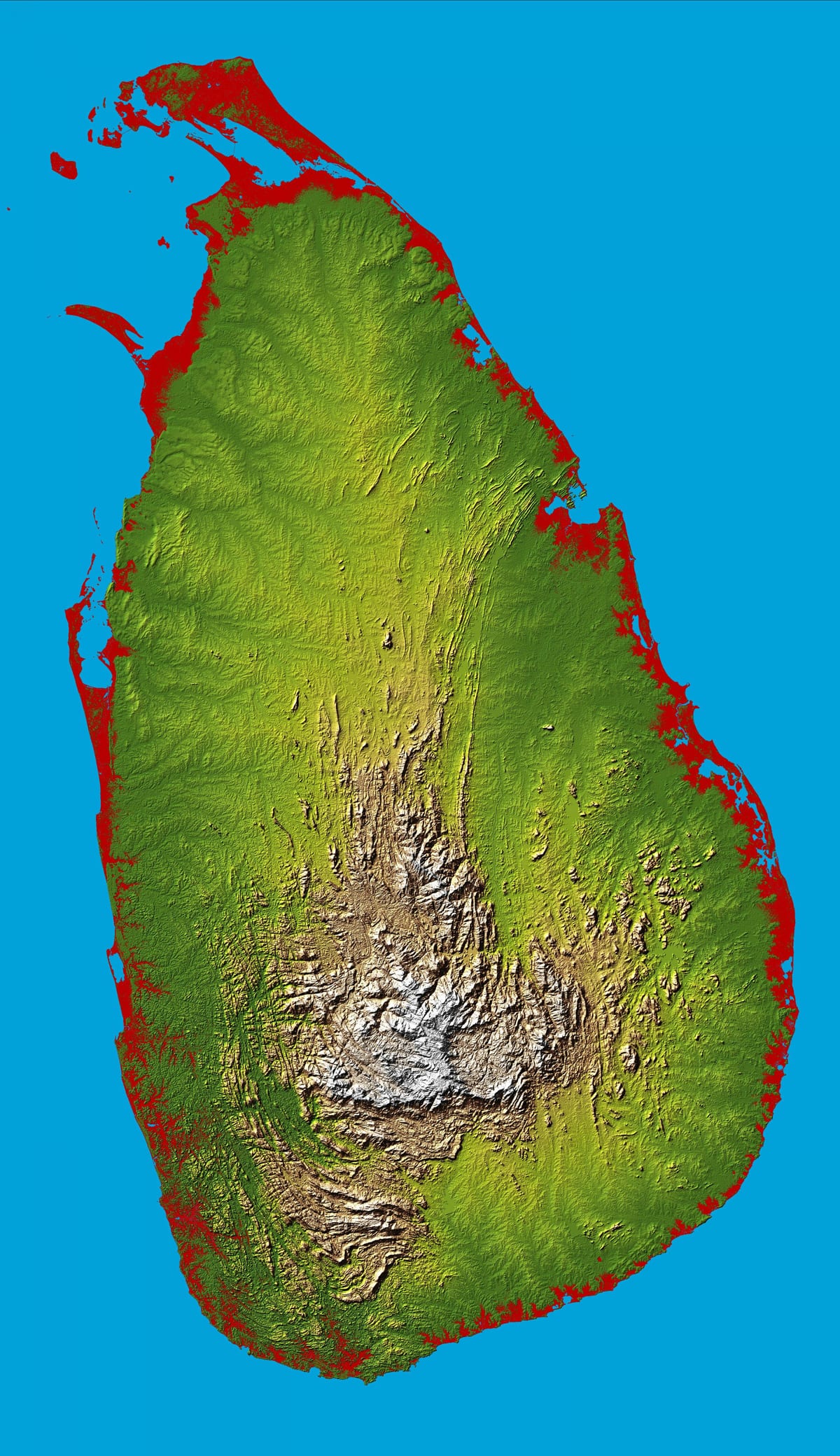 ನಕ್ಷೆ ಶ್ರೀಲಂಕಾ 3