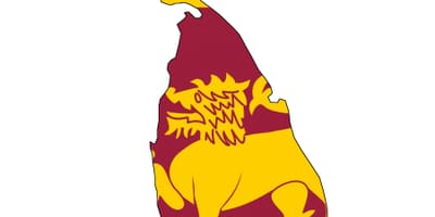 ನಕ್ಷೆ ಶ್ರೀಲಂಕಾ ಧ್ವಜ