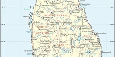 ಶ್ರೀಲಂಕಾ ನಕ್ಷೆ ಎಚ್ಡಿ